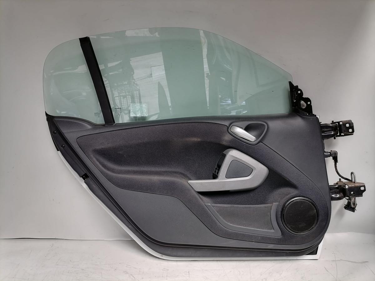 Smart Fortwo 451 ED3 original T&uuml;r links EAZ Wei&szlig; Bj.2013
